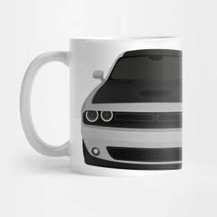 Challenger Grey + Black Mug